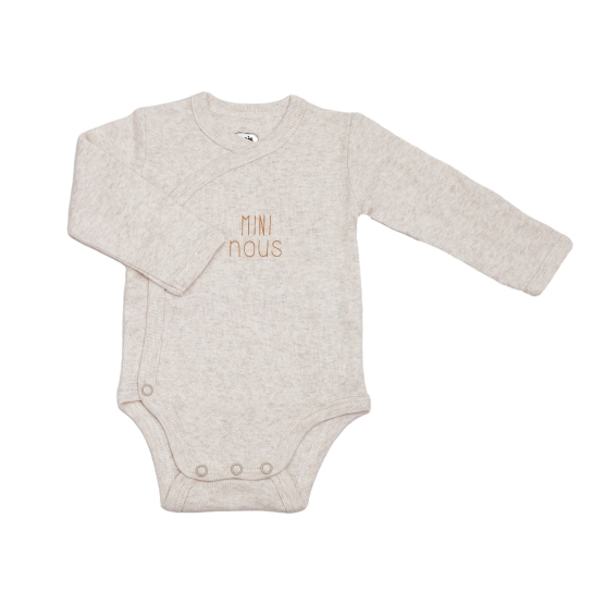 Set of 2 baby bodysuits -...