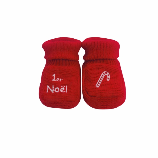 Chaussons Mon premier Noel