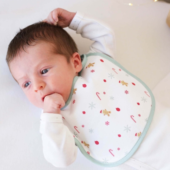 LOT DE 3 BAVOIRS ELA - Bavoirs bébé - VÊTEMENT BÉBÉ : Bébé – Sucre d'Orge