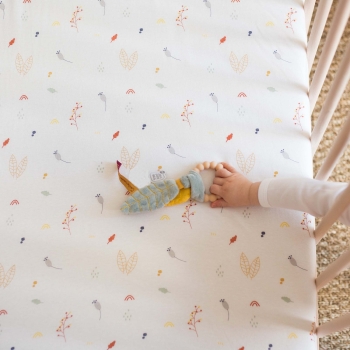 Linge de lit bébé : draps, alèses, couverture, housse, toute la lit